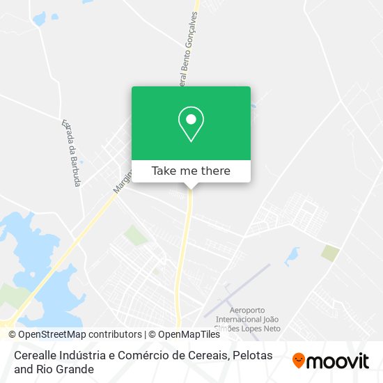 Cerealle Indústria e Comércio de Cereais map