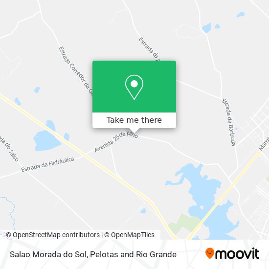 Salao Morada do Sol map