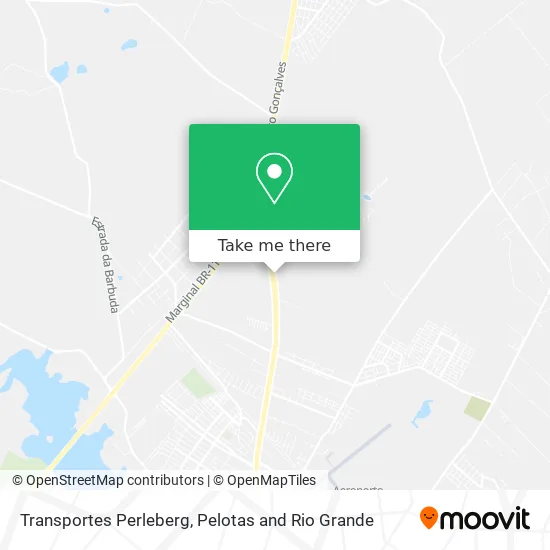 Transportes Perleberg map