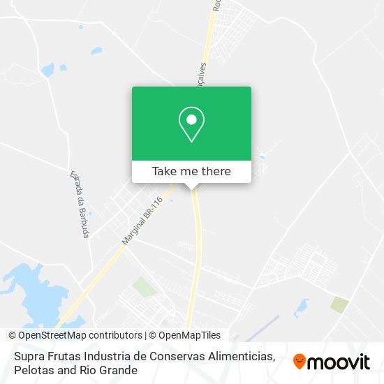 Supra Frutas Industria de Conservas Alimenticias map