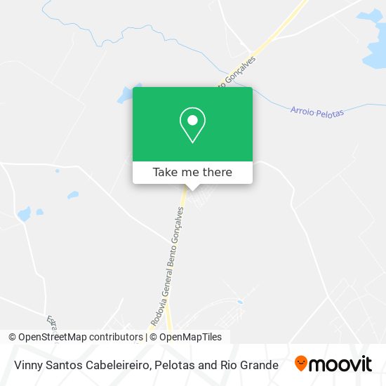 Mapa Vinny Santos Cabeleireiro