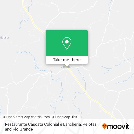 Restaurante Cascata Colonial e Lancheria map