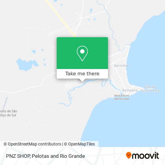 PNZ SHOP map