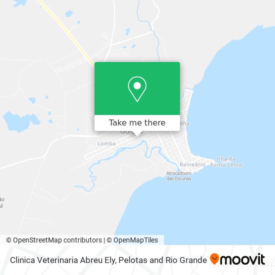 Clinica Veterinaria Abreu Ely map