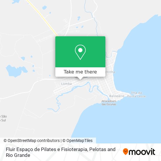 Fluir Espaço de Pilates e Fisioterapia map