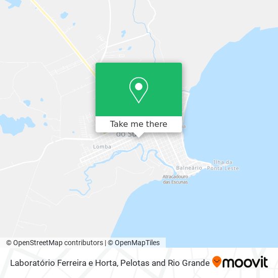 Laboratório Ferreira e Horta map