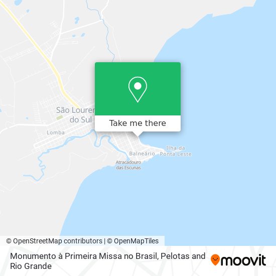 Monumento à Primeira Missa no Brasil map