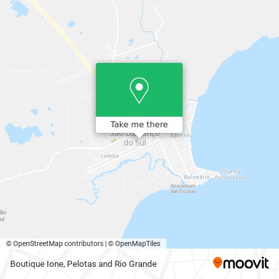 Boutique Ione map