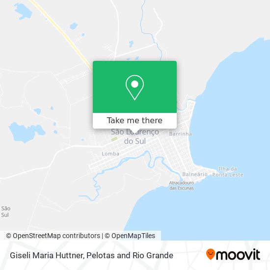 Giseli Maria Huttner map