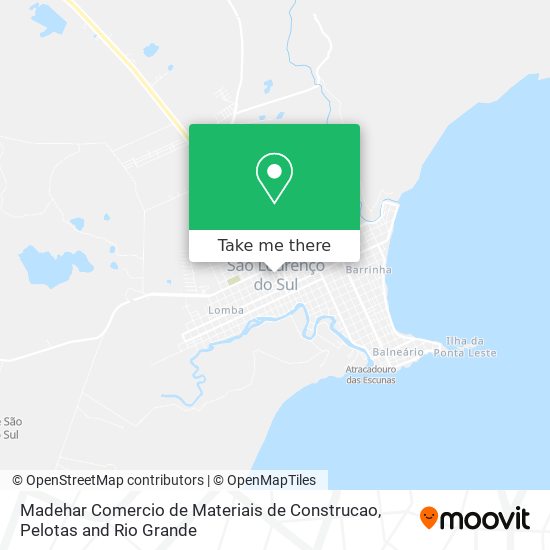 Madehar Comercio de Materiais de Construcao map