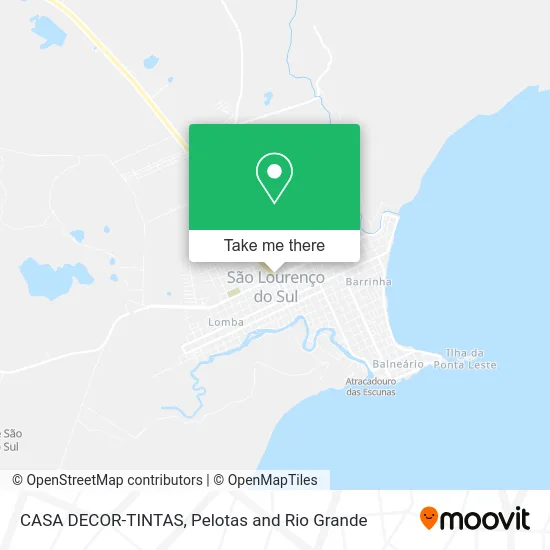 CASA DECOR-TINTAS map