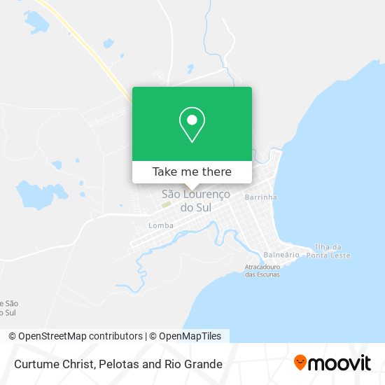 Curtume Christ map