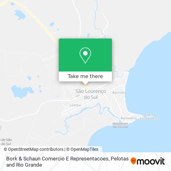 Bork & Schaun Comercio E Representacoes map