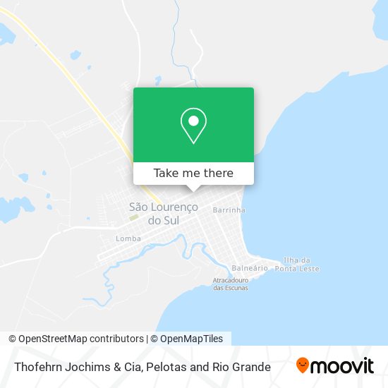 Thofehrn Jochims & Cia map
