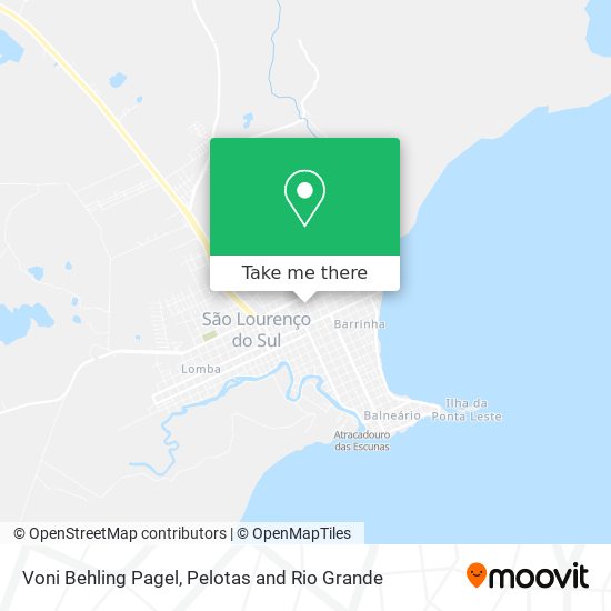 Voni Behling Pagel map