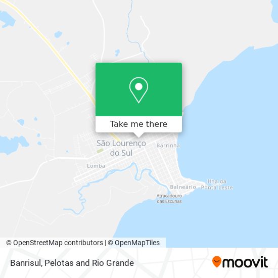 Banrisul map