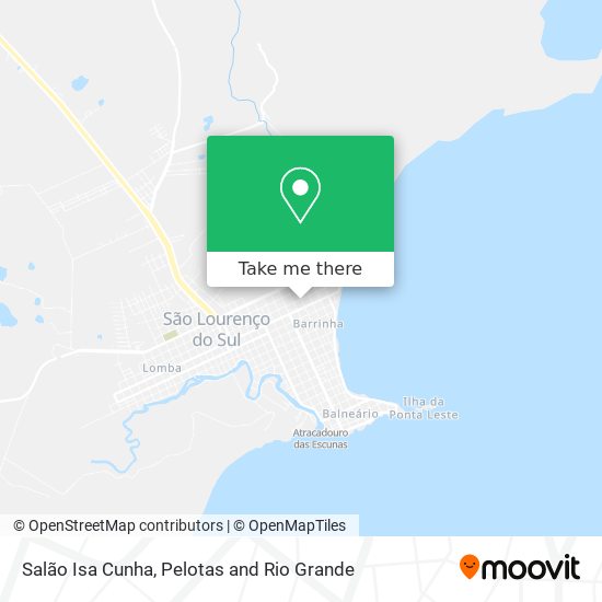 Salão Isa Cunha map