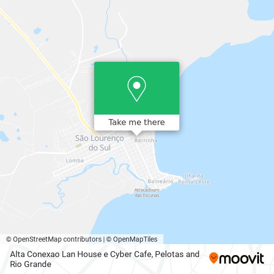 Alta Conexao Lan House e Cyber Cafe map