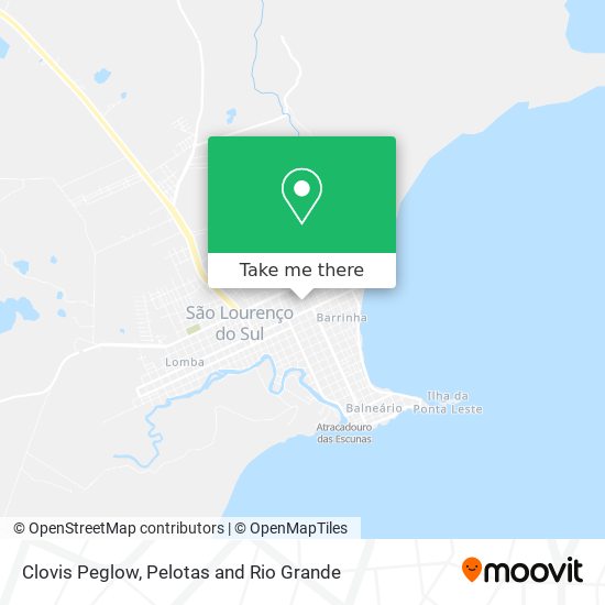 Clovis Peglow map