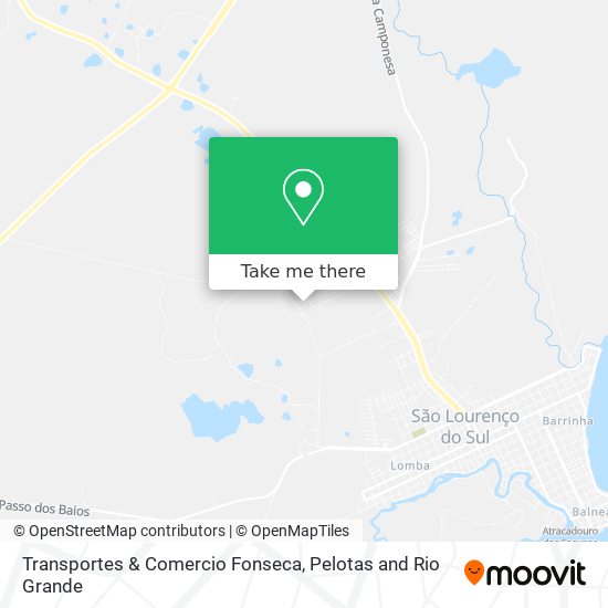 Transportes & Comercio Fonseca map