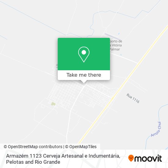 Armazém 1123 Cerveja Artesanal e Indumentária map