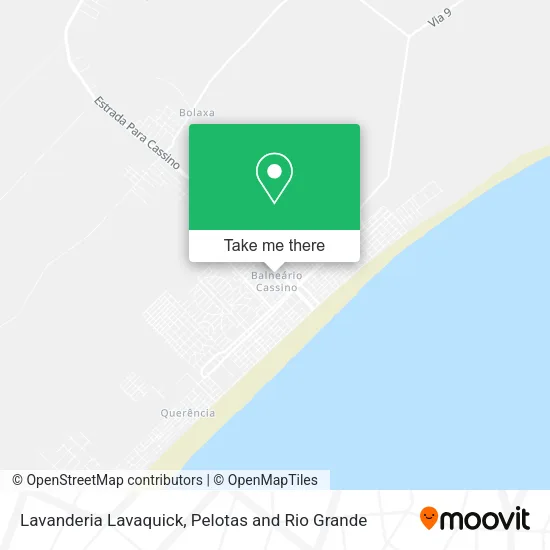 Lavanderia Lavaquick map