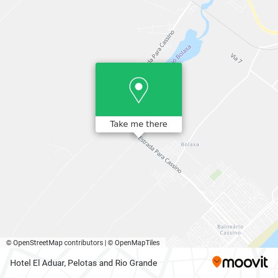 Hotel El Aduar map