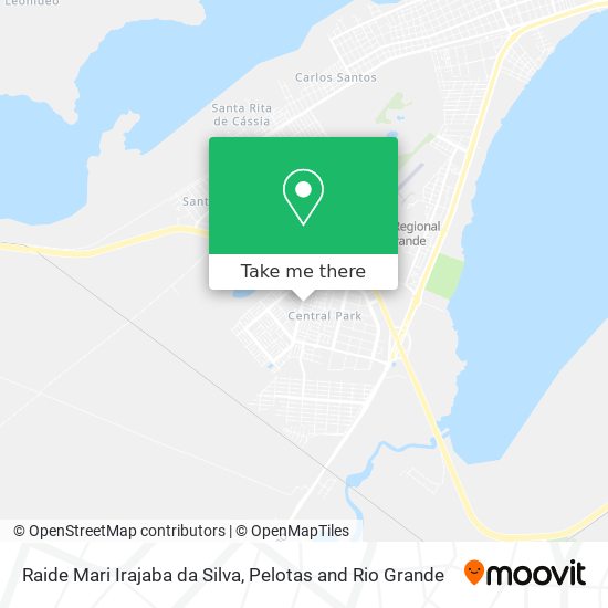 Mapa Raide Mari Irajaba da Silva