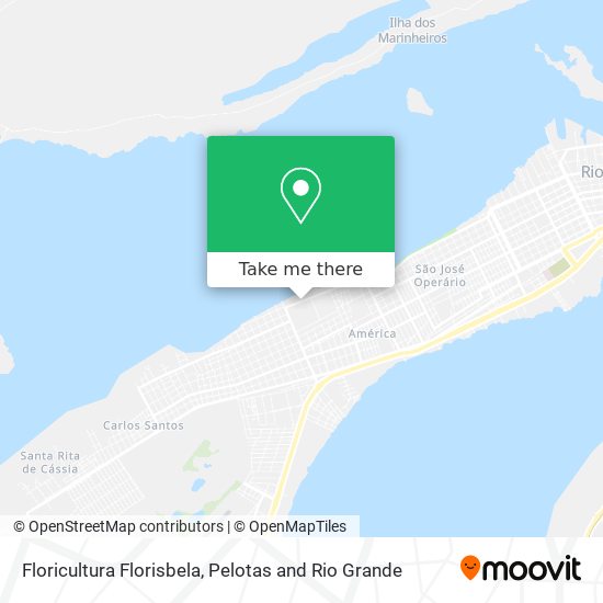 Floricultura Florisbela map