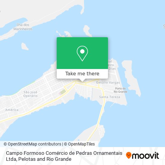 Campo Formoso Comércio de Pedras Ornamentais Ltda map