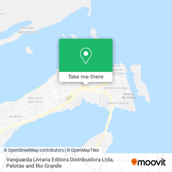 Mapa Vanguarda Livraria Editora Distribuidora Ltda