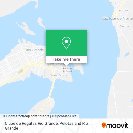 Clube de Regatas Rio Grande map