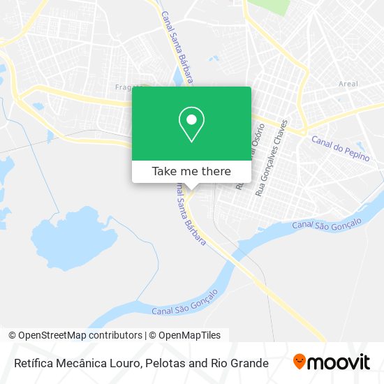Retífica Mecânica Louro map