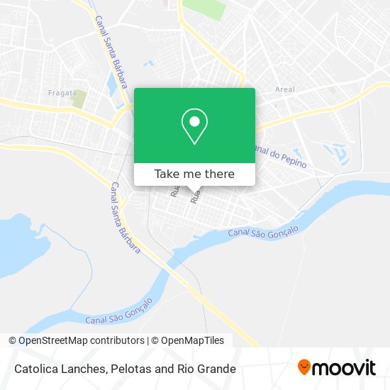 Catolica Lanches map