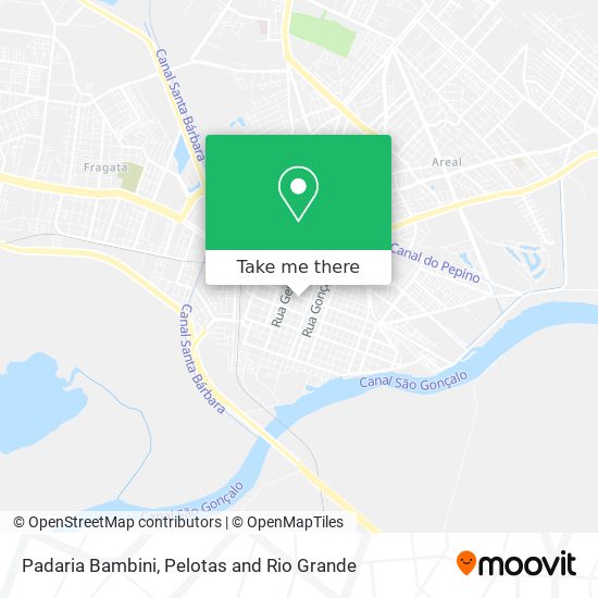 Padaria Bambini map