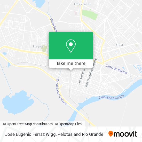 Jose Eugenio Ferraz Wigg map