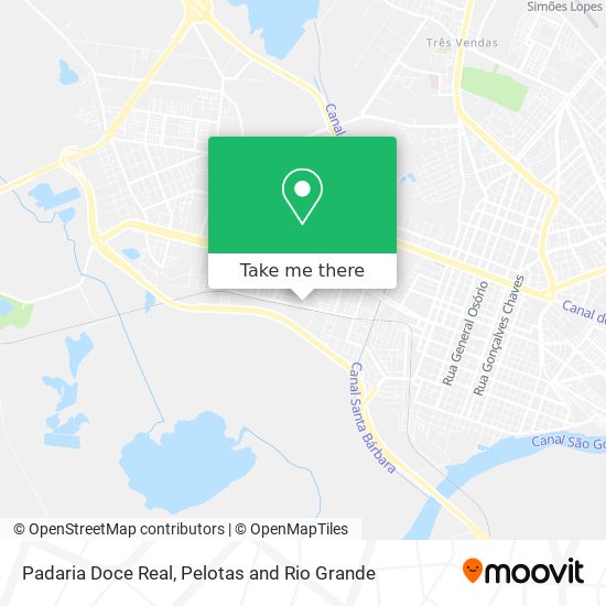 Padaria Doce Real map