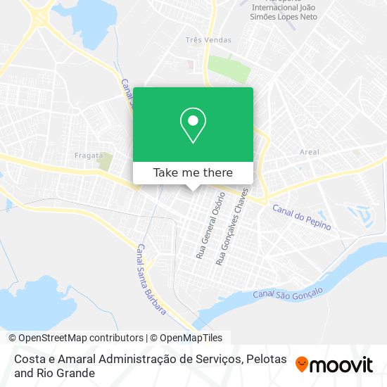 Costa e Amaral Administração de Serviços map