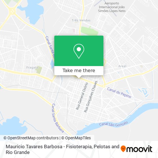 Mauricio Tavares Barbosa - Fisioterapia map