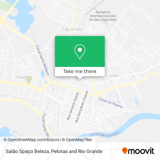 Salão Spaço Beleza map