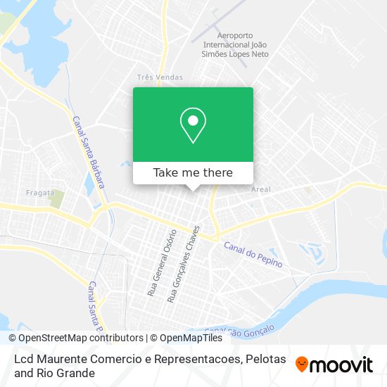 Lcd Maurente Comercio e Representacoes map