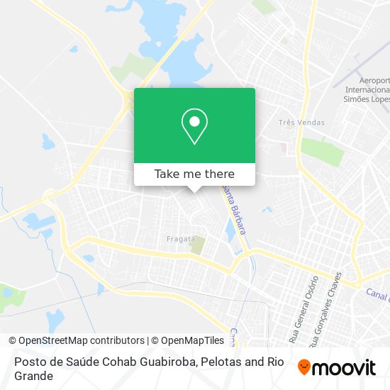 Posto de Saúde Cohab Guabiroba map