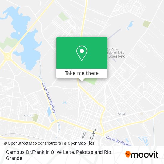 Campus Dr.Franklin Olivé Leite map