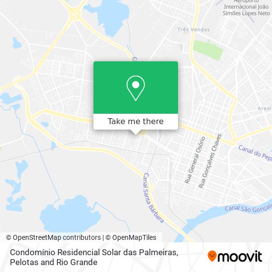 Condomínio Residencial Solar das Palmeiras map