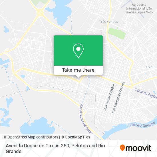 Mapa Avenida Duque de Caxias 250