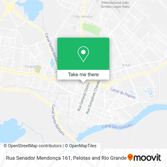 Rua Senador Mendonça 161 map