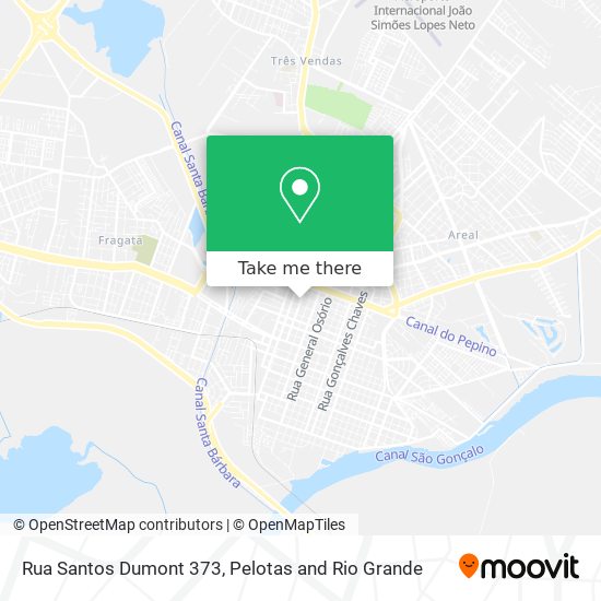 Rua Santos Dumont 373 map