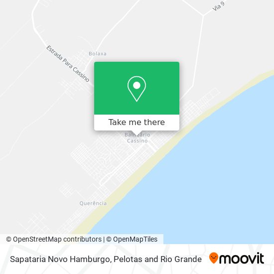 Sapataria Novo Hamburgo map