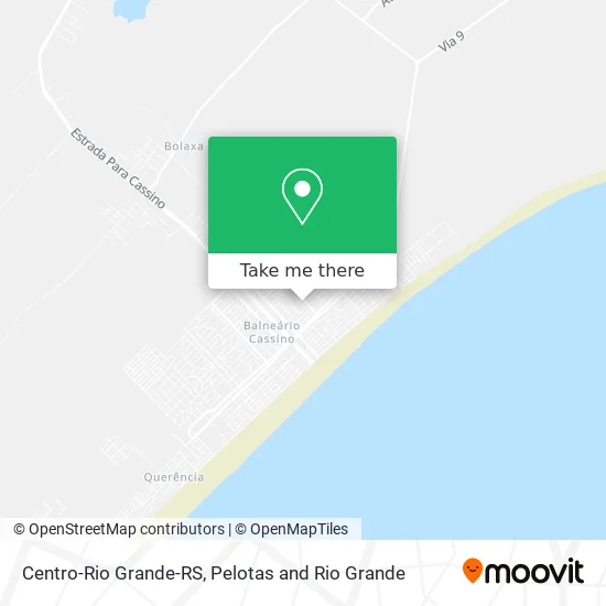 Mapa Centro-Rio Grande-RS