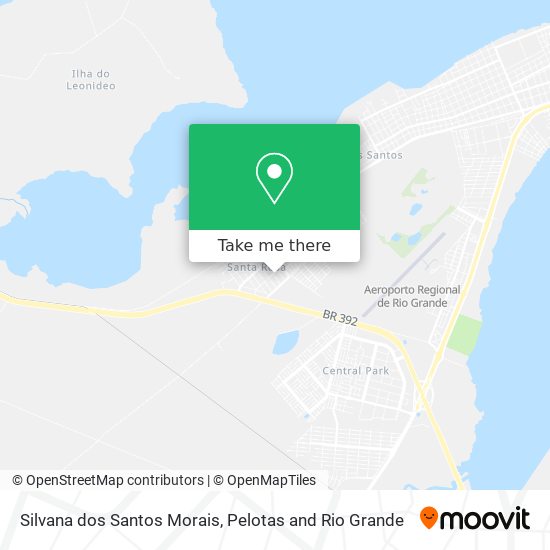 Silvana dos Santos Morais map